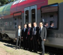 Arrivati a Bolzano i primi nuovi treni Flirt, in servizio da dicembre 2013 anche per servizi transfrontalieri
