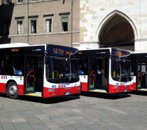 Otto nuovi bus Man Lion’s City di Seta in servizio a Piacenza