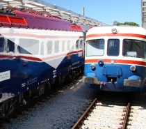 Treno storico delle FUC al Porto Vecchio di Trieste in occasione della Barcolana 2015