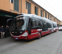 Debutto ufficiale per il filobus Crealis Neo di Bologna
