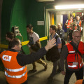 Esercitazione di evacuazione nella Galleria di base del San Gottardo - Foto SBB/FFS