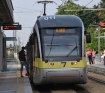 Sulla linea T1 Bergamo-Albino informazioni a bordo tram anche in inglese