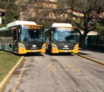 Quattro nuovi bus Scania a metano in servizio a Brescia
