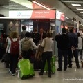 Infopoint Trenitalia presso il terminal T3 dell'aeroporto di Roma Fiumicino - Foto FSI