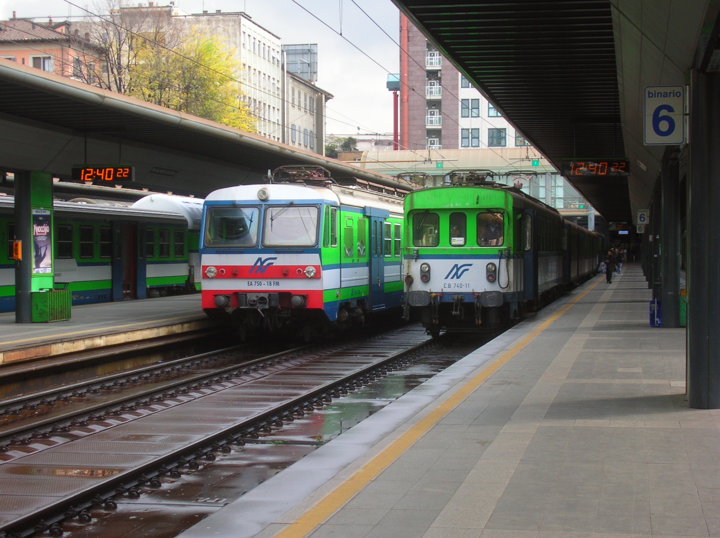 La stazione di Milano Cadorna