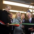 Il sindaco di Torino Fassino e l'assessore regionale ai trasporti Boni inagurano i nuovi treni GTT - Foto Manuel Paa