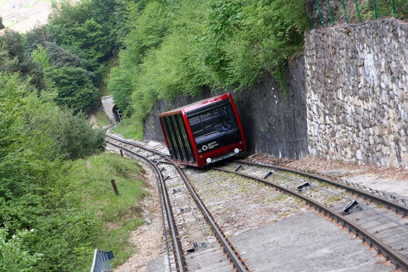 La funicolare della Mendola - Foto Dipartimento Mobilità Provincia di Bolzano