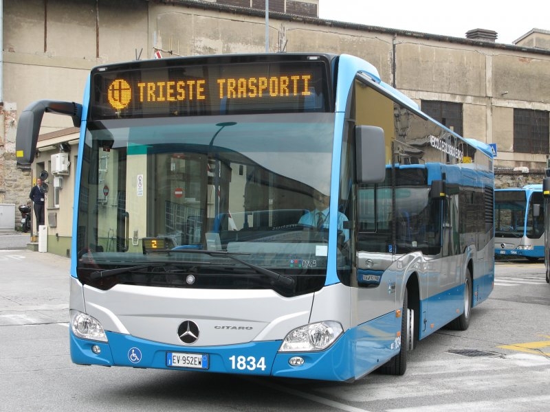I nuovi bus Mercedes Citaro di Trieste Trasporti - Foto Trieste Trasporti