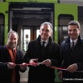 Il Presidente della Regione Toscana, Enrico Rossi inaugura i nuovi treni regionali - Foto Gruppo Ferrovie dello Stato Italiane