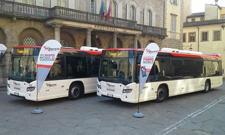 I nuovi bus Tiemme per il bacino di Arezzo - Foto Tiemme