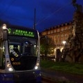 Prima corsa domenica 19 aprile a Torino per la nuova linea tram 6 da piazza Statuto - Foto Alessandro Frola