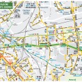 Mappa delle linee bus e prolungamento della metro C a Lodi - da atac.roma.it