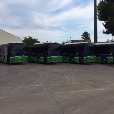 I nuovi bus Solaris Interurbino delle Ferrovia Appulo Lucane - Foto FAL
