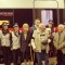 La delegazione di arzilli centenari in partenza con il FrecciaRossa in direzione Expo - Foto FS Italiane