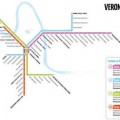 Mappa rete Filobus di Verona