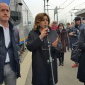 Il presidente della Regione Veneto Zaia e l'AD Trenitalia Morgante presentano il primo treno Swing per il Veneto - Foto profilo FB Luca Zaia