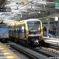 Il nuovo treno della metropolitana di Genova in sosta a Brignole - Foto Ansaldo STS