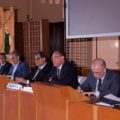 Conferenza stampa per l'acquisizione di Siremar da parte di SNS. Nella foto il Presidente Repaci, e gli AD Morace e Genghi - Foto SNS
