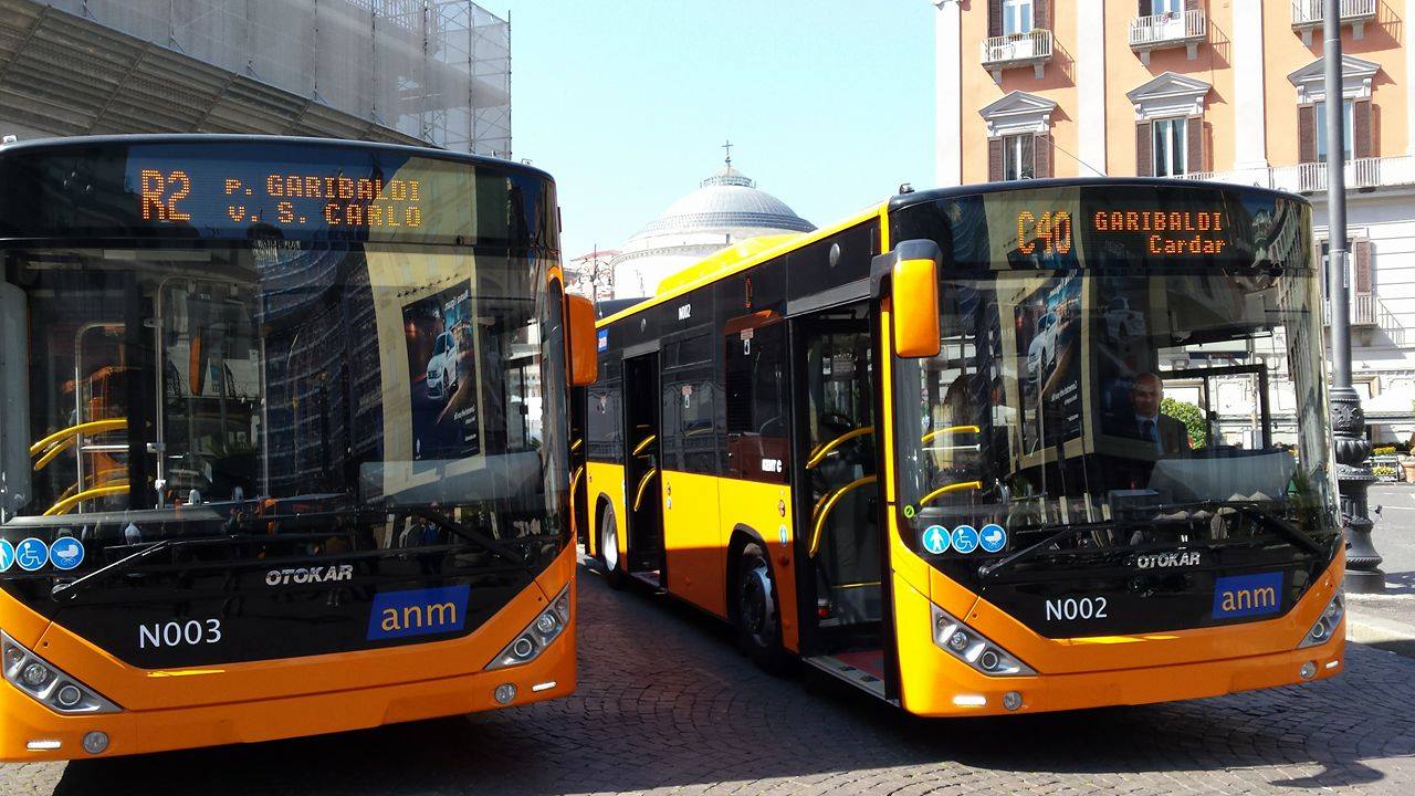 I nuovi bus Otokar per l'ANM di Napoli - Foto ANM