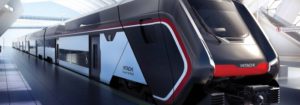Caravaggio, il nuovo treno a due piani di Hitachi Rail Italy - Disegno HRI