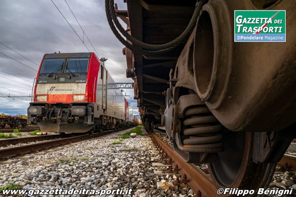 E483.316 di Mercitalia Rail - Foto di Filippo Benigni